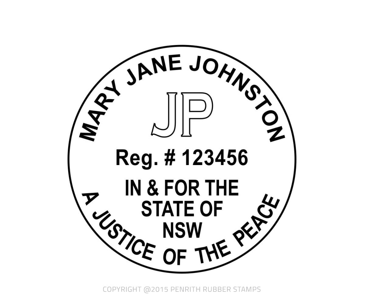 Justice of the Peace Stamp