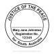 SA10 Justice of the Peace Stamp